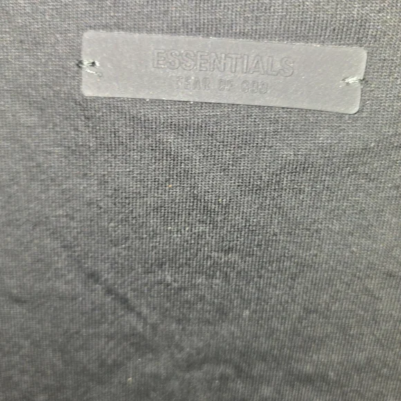 Fear of God Essentials Black Tee - Picture 7 of 7
